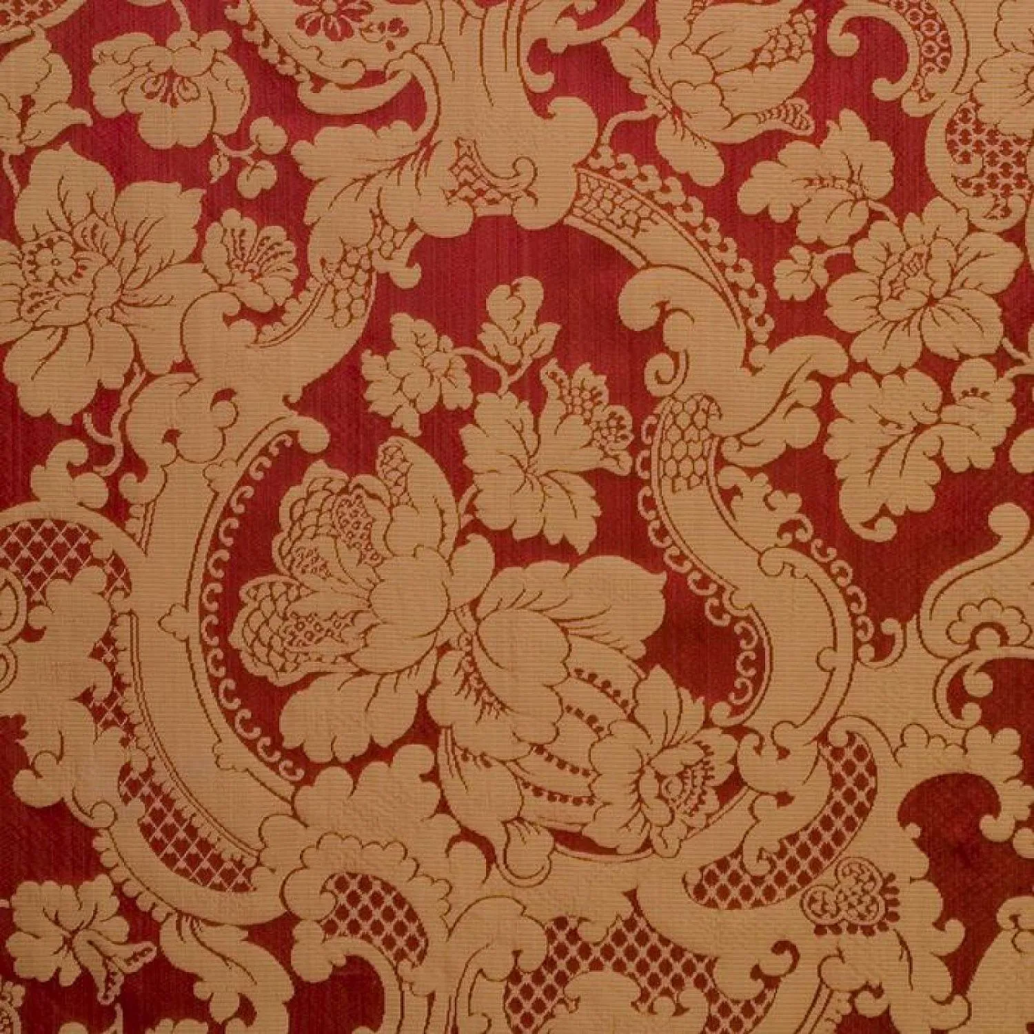 DAMASK 001 GAUFFREE COL.803 RED GOLD 
