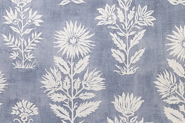 FLORAL BATIK CORNFLOWER BLUE 