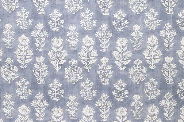 FLORAL BATIK CORNFLOWER BLUE 