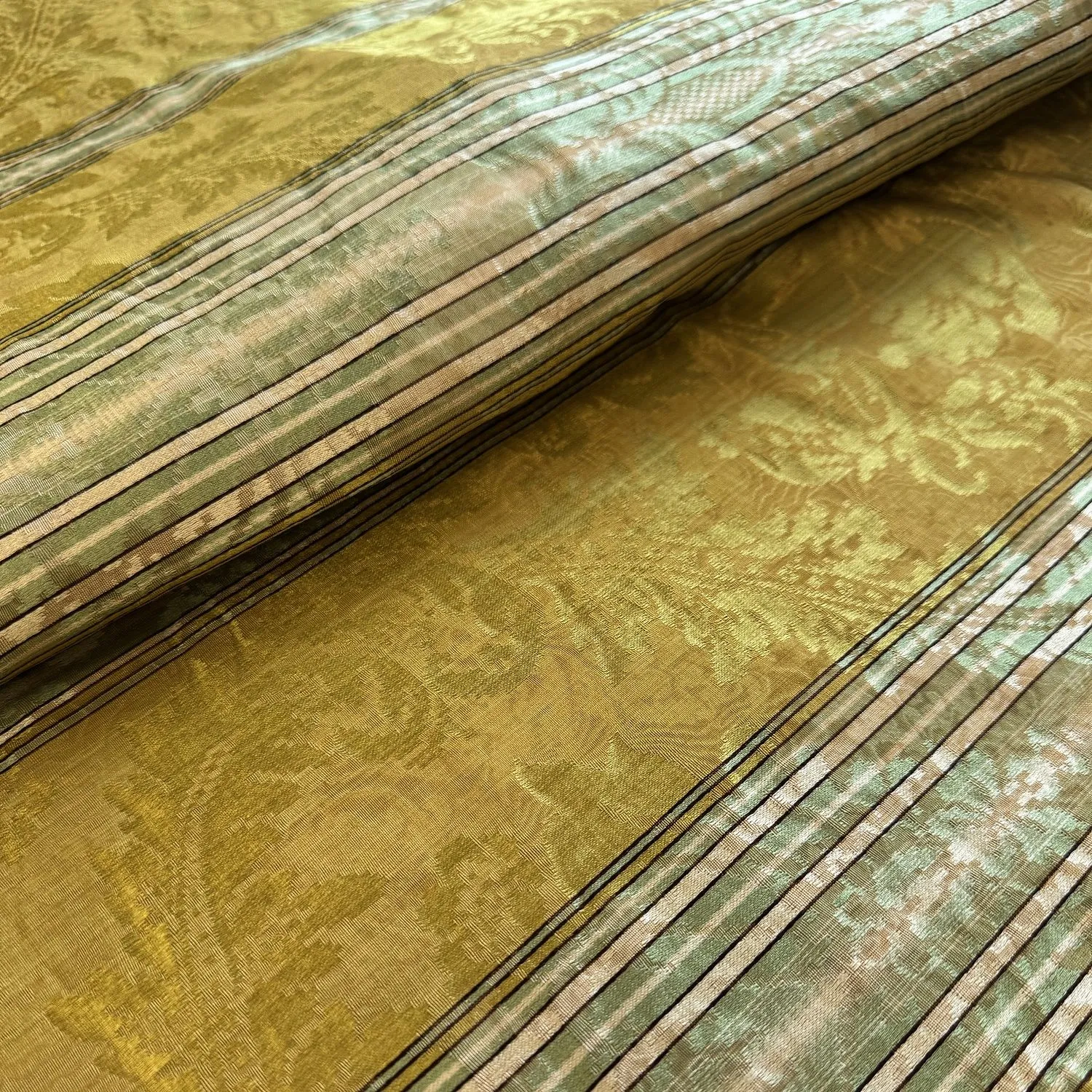 STRIPED SOFT MOIRE 33 OCHRE 