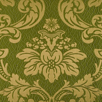 DAMASK 03219 COL.36 GOLD GREEN D.6-3032 130 CM _KE  Коллекция EXCLUSIVE